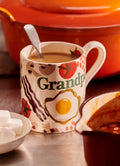 Breakfast Grandpa 1/2 Pint Mug